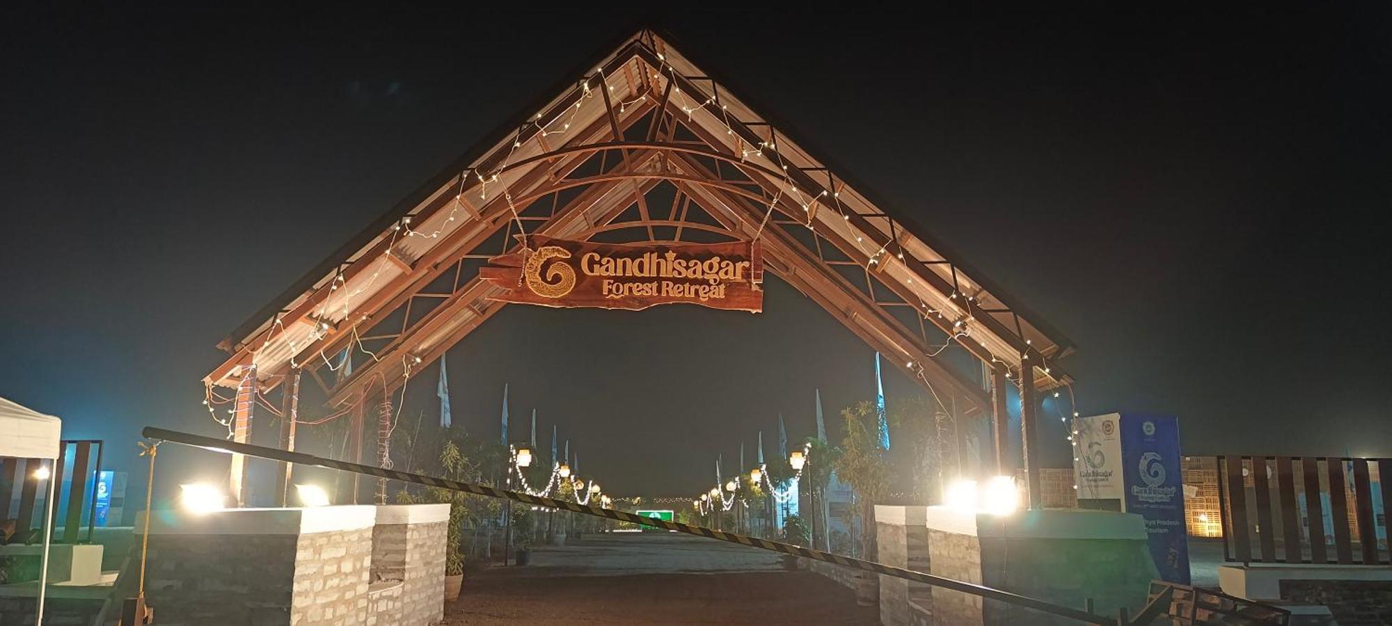 فندق Gandhisagar Forest Retreat Gurla المظهر الخارجي الصورة